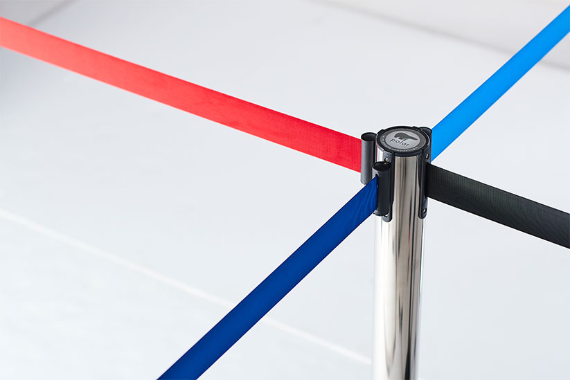 เสากั้นบริเขตแบบดึง